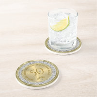 Happy 50th wedding anniversary diamonds and gold