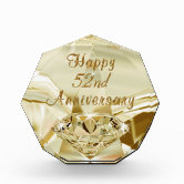 Diamond Wedding Anniversary Gifts, Personalised Award