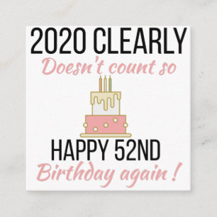 Happy 53rd Birthday, Funny 53rd birthday card