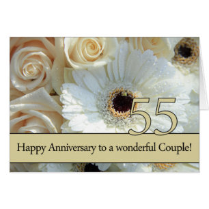 Happy 55th Anniversary roses