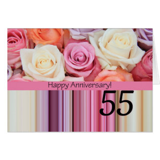 55th Wedding Anniversary Cards & Invitations | Zazzle.co.uk