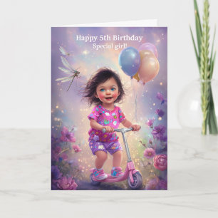 Happy 5th Birthday Card