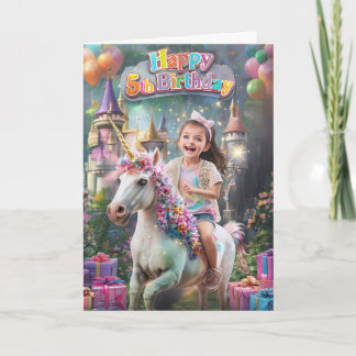 Happy 5th Birthday Card