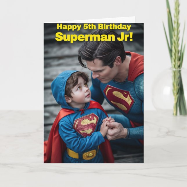 Happy 5th Birthday Card (Front)