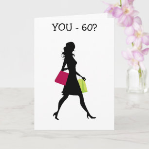 HAPPY ***60th BIRTHDAY*** CARD