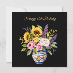 Happy 60th Birthday. Greeting Card