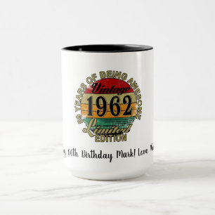 Happy 60th Birthday Mug