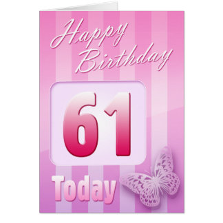 61st Birthday Cards & Invitations | Zazzle.co.uk