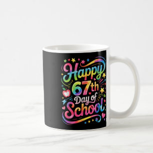 Happy 67 Days Of School Meme100th Day Of School Ti Coffee Mug