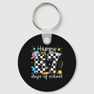 Happy 67 Days Of School Six Seven Meme Boy Girl Te Key Ring