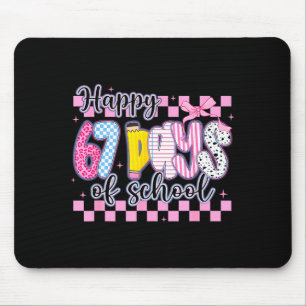 Happy 67 Days Of School Six Seven Meme Boy Girl Te Mouse Mat