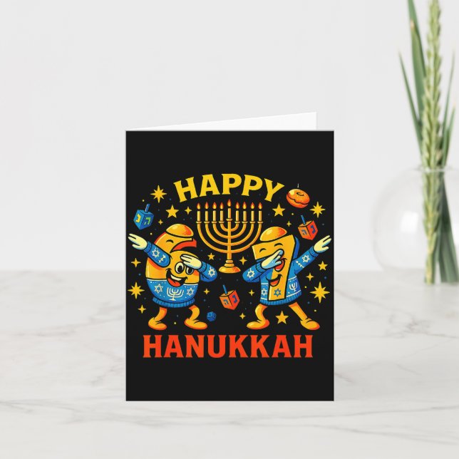 Happy 67 Hanukkah Funny Holiday Meme Design  Card (Front)