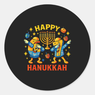 Happy 67 Hanukkah Funny Holiday Meme Design  Classic Round Sticker