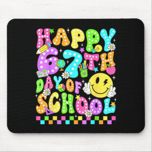 Happy 67th Day Of School 67 Days Smarter Teacher G Mouse Mat