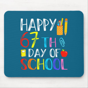 Happy 67th Day Of School Meme 100th Day Funny Quot Mouse Mat