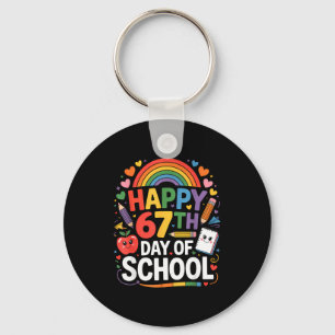Happy 67th Day Of School Meme 67 Days Of School Ra Key Ring