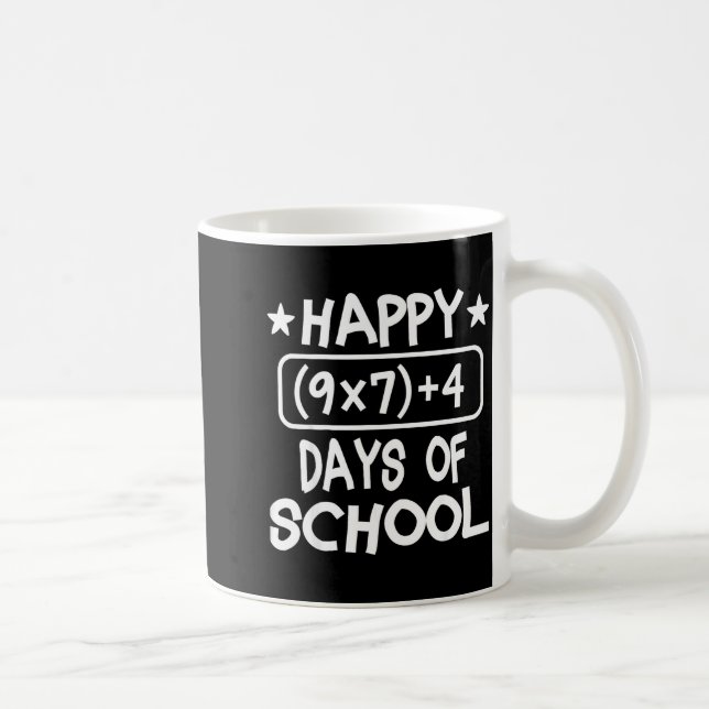 Happy 67th Day Of School Six Seven Kids  Coffee Mug (Right)