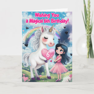Happy 6th Birthday Card