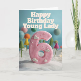Happy 6th Birthday Card