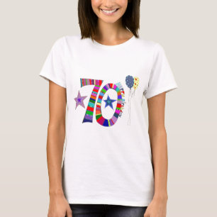 Happy 70th Birthday Balloon T-Shirt