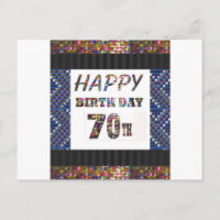 Happy 70th Birthday