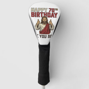 Happy 70th Birthday See You Soon Vintage Shirt Golf Head Cover
