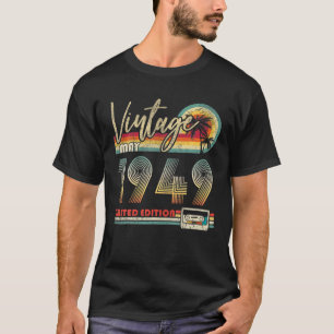 Happy 72Nd Birthday Vintage May 1949 72 Years Old T-Shirt