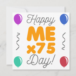 Happy 75th Birthday Card