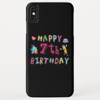 Happy 7th Birthday. 7 year old.