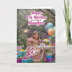 Happy 7th Birthday Card