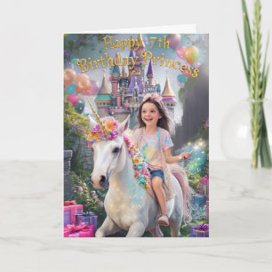 Happy 7th Birthday Card
