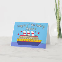Happy 7th Birthday Harry Cruise Ship