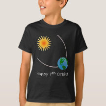 Happy 7th Orbit Space Birthday Shirt
