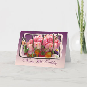 Happy 80th Birthday Card