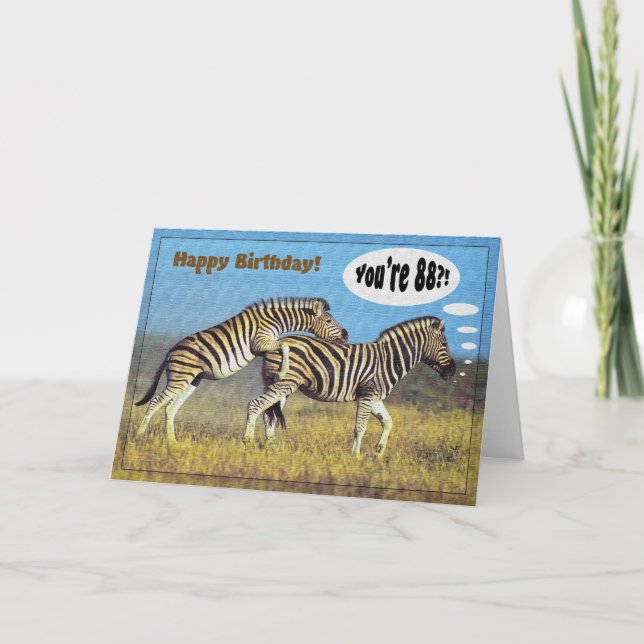 Happy 88th Birthday! Card (Front)