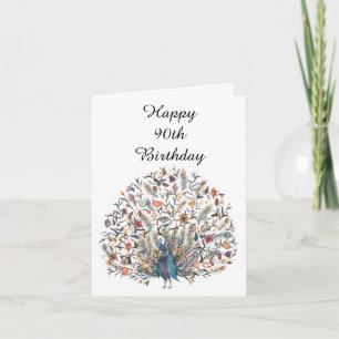 Happy 90th Birthday Card