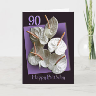 Happy 90th Birthday Greeting Card