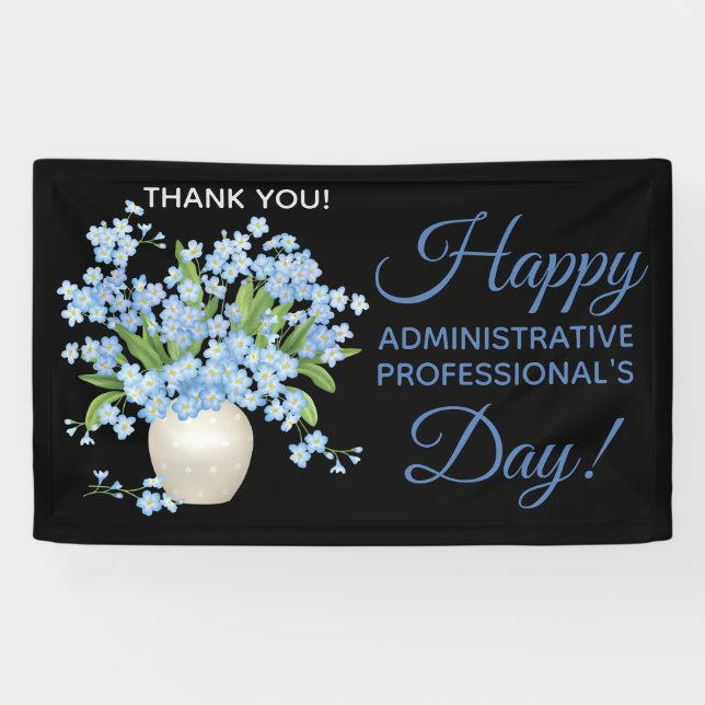 Happy Administrative Professional's Day Banner (Horizontal)