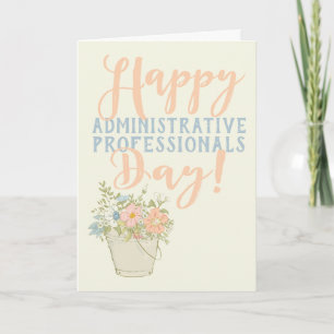 Happy Administrative Professional's Day Card