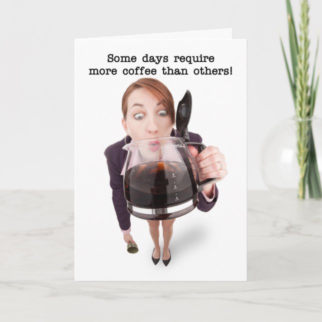 Happy Administrative Professionals Day Happy Woman Card (Front)