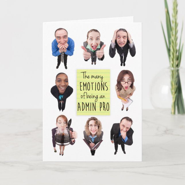 Happy Administrative Professionals Day Humour Card (Front)