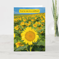 Happy Administrative Professionals Day Sunflower 