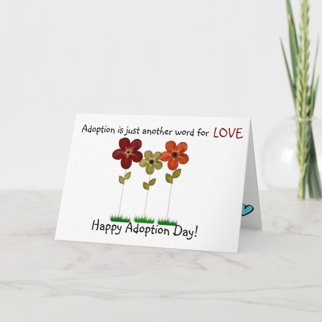 happy adoption card (Front)