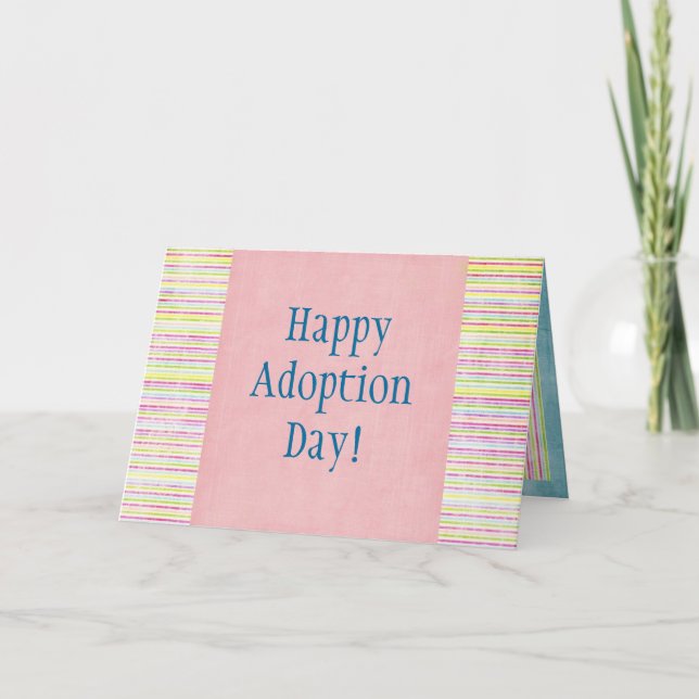 Happy Adoption Day! Card (Front)