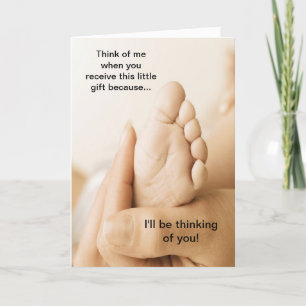 Happy Adoption Day I'll be thinking of you Card