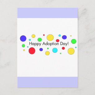Happy Adoption Day Postcard