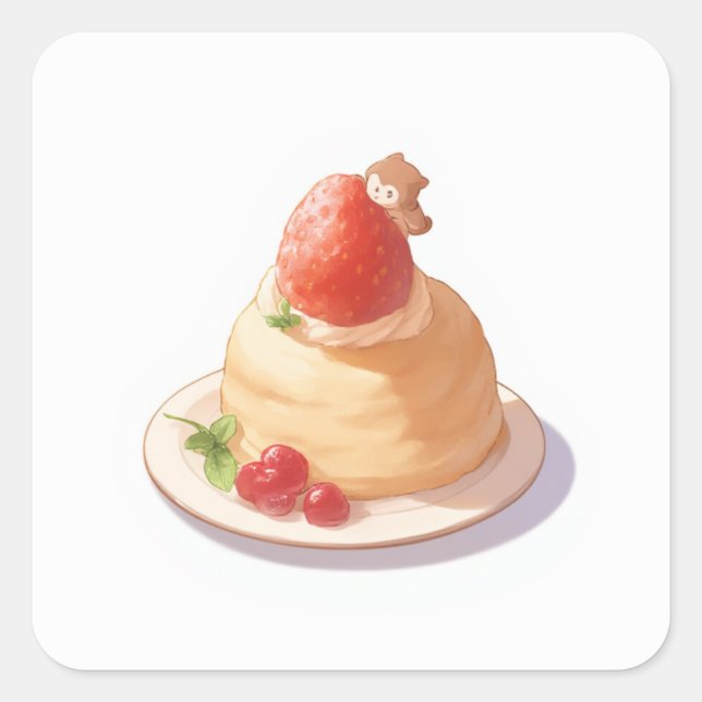 Happy Aesthetic Sticker (Front)