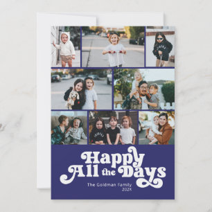 Happy All the Days Photo Hanukkah Holiday Card