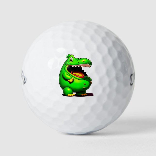 Happy Alligator Callaway Warbird Golf Ball (Front)