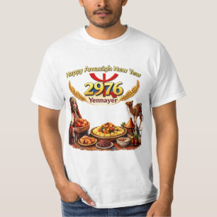 Happy Amazigh New Year Yennayer 2976 Traditional B T-Shirt